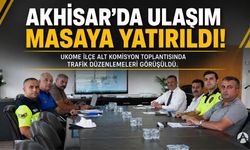 Akhisar’da Ulaşım ve Trafik Düzenlemeleri Masaya Yatırıldı