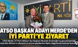 ATSO Başkan Adayı Merde’den İYİ Parti’ye Ziyaret