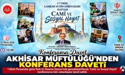 Akhisar’da “Cami ve Sosyal Hayat” Konferansı Düzenlenecek