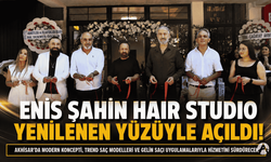 Enis Şahin Hair Studio Yenilenen Yüzüyle Hizmete Açıldı