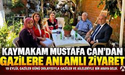 Kaymakam Mustafa Can’dan Gazilere Anlamlı Ziyaret
