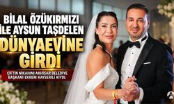 Bilal Özükırmızı ile Aysun Taşdelen Dünyaevine Girdi