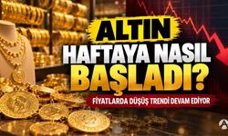 Akhisar’da Altın Yeni Haftaya Düşüşle Başladı