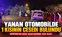 Akhisar’da Feci Olay: Yanan Otomobilde Bir Kişi Hayatını Kaybetti