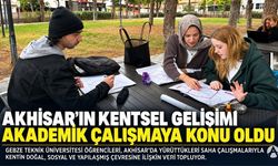 Akhisar’ın kentsel gelişimi akademik çalışmaya konu oldu