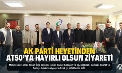 AK Parti Heyetinden Akhisar Ticaret ve Sanayi Odası’na Hayırlı Olsun Ziyareti