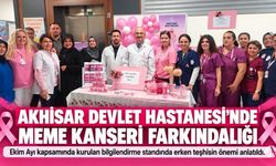 Akhisar Devlet Hastanesi’nde Meme Kanserine Karşı Farkındalık Etkinliği