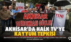 Akhisar’da Halk TV’ye Kayyum Atanmasına Tepki: “Özgür Basın Susturulamaz”