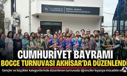 Akhisar’da Cumhuriyet Bayramı Bocce Turnuvası Düzenlendi