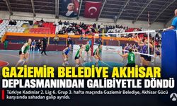 Gaziemir Belediye, Akhisar Deplasmanından Galibiyetle Döndü