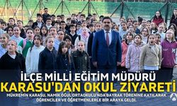 Akhisar İlçe Milli Eğitim Müdürü Karasu, Namık Oğul Ortaokulu’nu Ziyaret Etti