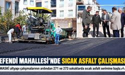 Akhisar’da Altyapısı Tamamlanan Sokaklarda Sıcak Asfalt Çalışması Başladı