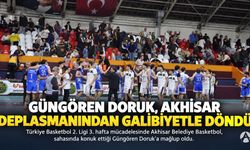 Güngören Doruk, Akhisar Deplasmanından Galibiyetle Döndü
