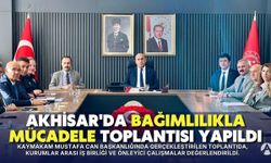 Akhisar’da Bağımlılıkla Mücadele Toplantısı Yapıldı