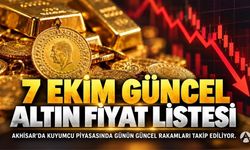 Altın Güne Nasıl Başladı?: 7 Ekim Güncel Altın Fiyatları