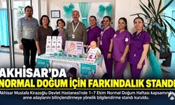 Akhisar Devlet Hastanesi’nde Normal Doğum Haftası Farkındalık Etkinliği