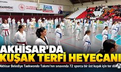 Akhisar’da 72 Sporcu Kuşak Terfi Heyecanı Yaşadı