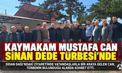 Kaymakam Mustafa Can’dan Sinan Dede Türbesi’ne ziyaret