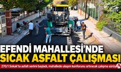 Akhisar’da Bir Sokak Daha Sıcak Asfaltla Buluşuyor