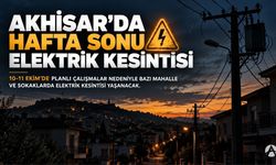 Akhisar’da Hafta Sonu Elektrik Kesintisi! İşte Etkilenecek Mahalleler ve Saatler