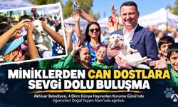 Akhisar’da Minik Öğrenciler Hayvan Sevgisini Doğal Yaşam Alanı’nda Öğrendi