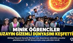 Akhisar’da Minik Öğrenciler Uzayın Gizemli Dünyasını Keşfetti