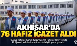 Akhisar’da 76 Hafız İçin İcazet Töreni Düzenlendi
