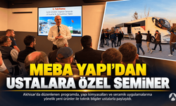MEBA Yapı'dan Akhisar'da Ustalara Özel Seminer