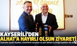 Başkan Kayserili’den Alper Alhat’a Ziyaret: Zeytin Fiyatları Masaya Yatırıldı
