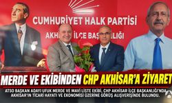Merde ve Mavi Liste Ekibinden CHP Akhisar’a Ziyaret