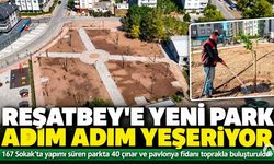 Akhisar Reşatbey Mahallesi’ne Yeni Park: 40 Fidan Toprakla Buluştu