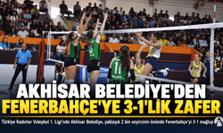 Akhisar Belediyespor’dan Fenerbahçe’ye Set Vermeyen Mücadele: 3-1