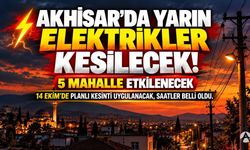 Akhisar’da Yarın 5 Mahallede Elektrikler Kesilecek! İşte Sokak Sokak Kesinti Listesi