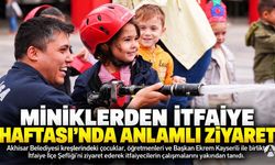 Akhisar Belediyesi Kreşlerinden İtfaiye Haftası Ziyareti