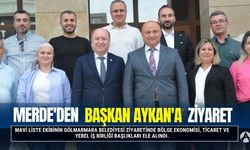 Merde’den Gölmarmara Belediye Başkanı Cem Aykan’a Ziyaret