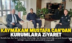 Kaymakam Mustafa Can’dan Akhisar’da Üç Kuruma Ziyaret