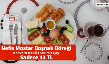 Mostar Boşnak Börekçisinde Kahvaltı Menüleri
