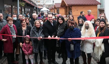 Akhisar’da Kadın ve Sanat Sokağı açıldı