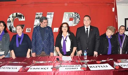 CHP Akhisar Kadın Kolları'ndan dikkat çeken 8 Mart açıklaması!