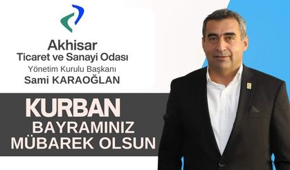 ATSO Başkanı Sami Karaoğlan'dan Kurban Bayramı mesajı