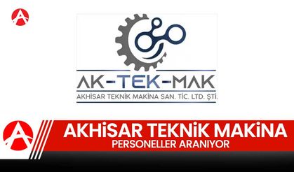 Aktekmak Firması İş İlanı