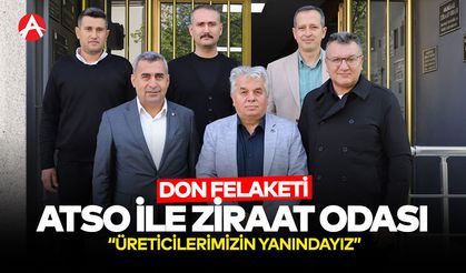 ATSO Başkanı Karaoğlan’dan Ziraat Odası’na Ziyaret: “Üreticilerimizin Yanındayız”