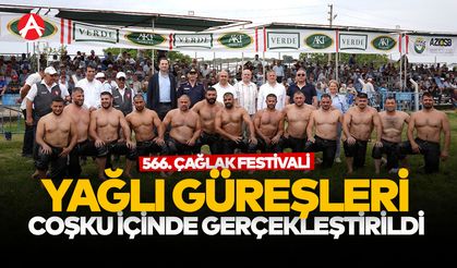 566. Akhisar Çağlak Yağlı Güreşleri Coşku İçinde Gerçekleştirildi