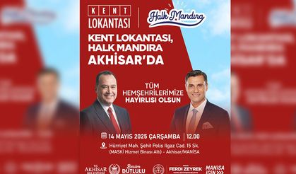 Akhisar’da Kent Lokantası ve Halk Mandıra Açılıyor