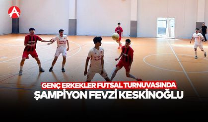 Akhisar'da Lise Genç Erkek Futsal Turnuvası Şampiyonu Fevzi Keskinoğlu Anadolu Lisesi Oldu