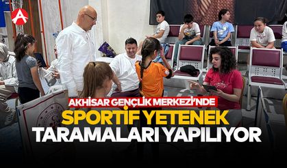 Akhisar'da Sportif Yetenek Taramasında İkinci Gün Tamamlandı