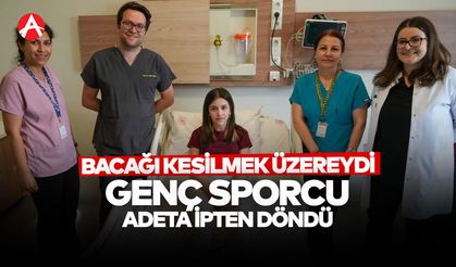 Yanık Tedavisinde Mucize: 14 Yaşındaki Voleybolcu Yürüyerek Taburcu Oldu