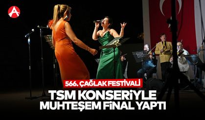 566. Çağlak Festivali, Türk Sanat Müziği Konseriyle Muhteşem Final Yaptı