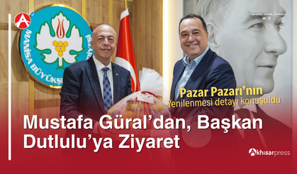 Mustafa Güral'dan Başkan Dutlulu'ya Ziyaret