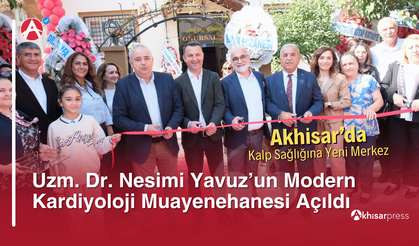 Uzm. Dr. Nesimi Yavuz’un Modern Kardiyoloji Muayenehanesi Açıldı